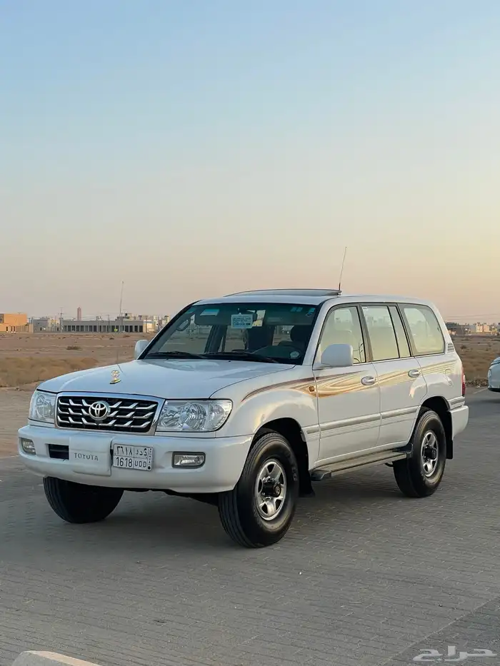 لاندكروزر جكسار تماتيك 2001 محول 2007 فل كامل فتحه ونش 2