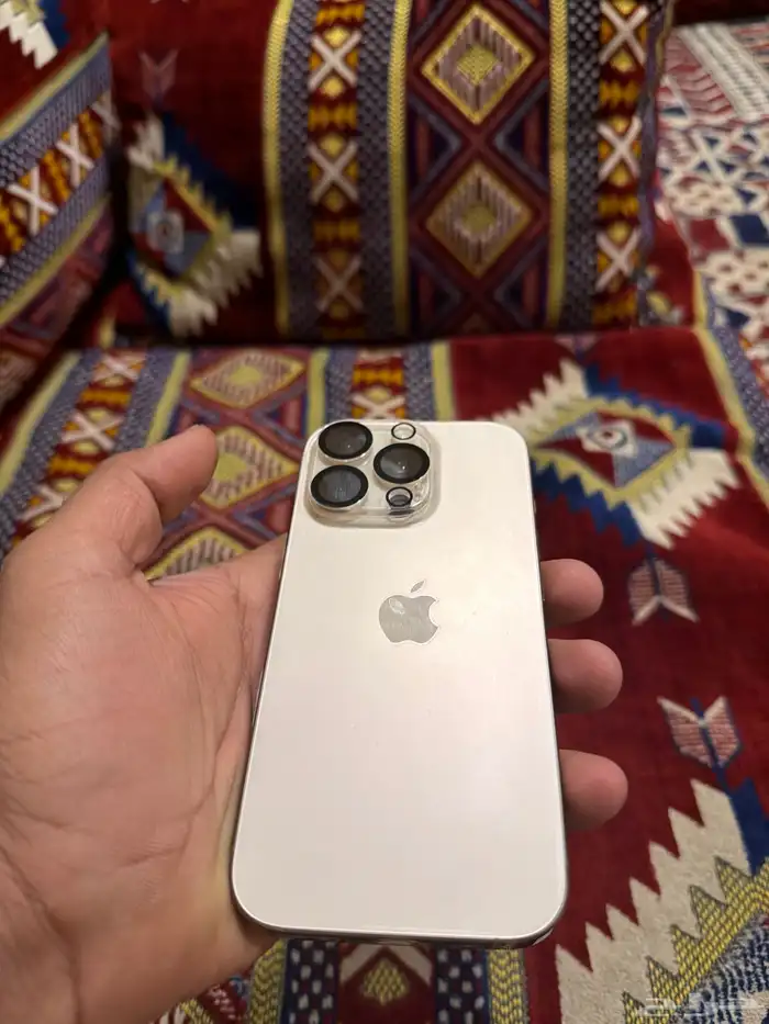 ايفون 16 برو 256 بطارية 98 مغير شاشه 1