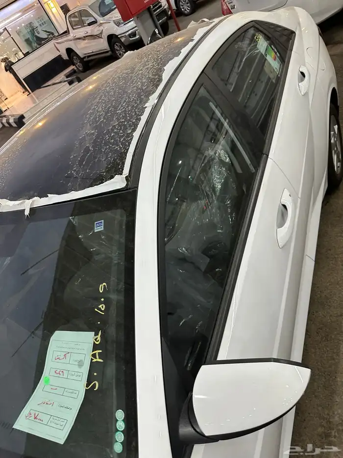 هيونداي اكسنت استاندر ابيض سقف اسود موديل 2026 19