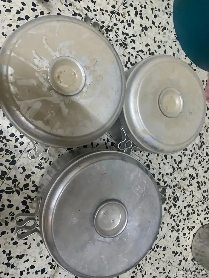 ثلاث قدور طبخ جدد 0