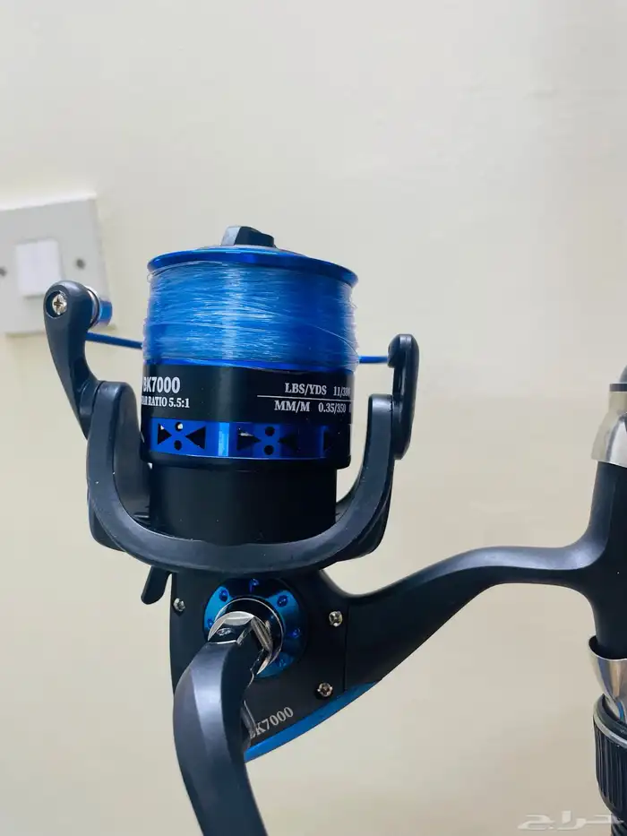 قصبة صيد سمك مع مكينه 3