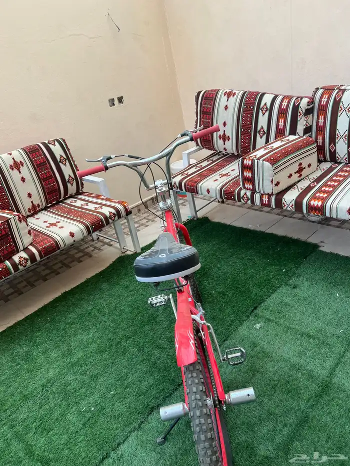 سيكل كوبرا مقاس 24 اللون الأحمر 1