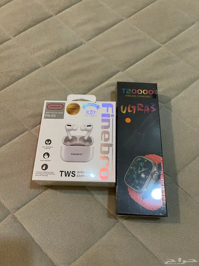 كفرات أيفون 11 العادي مع بكج ساعة ألترا وسماعة بلوتوث 1