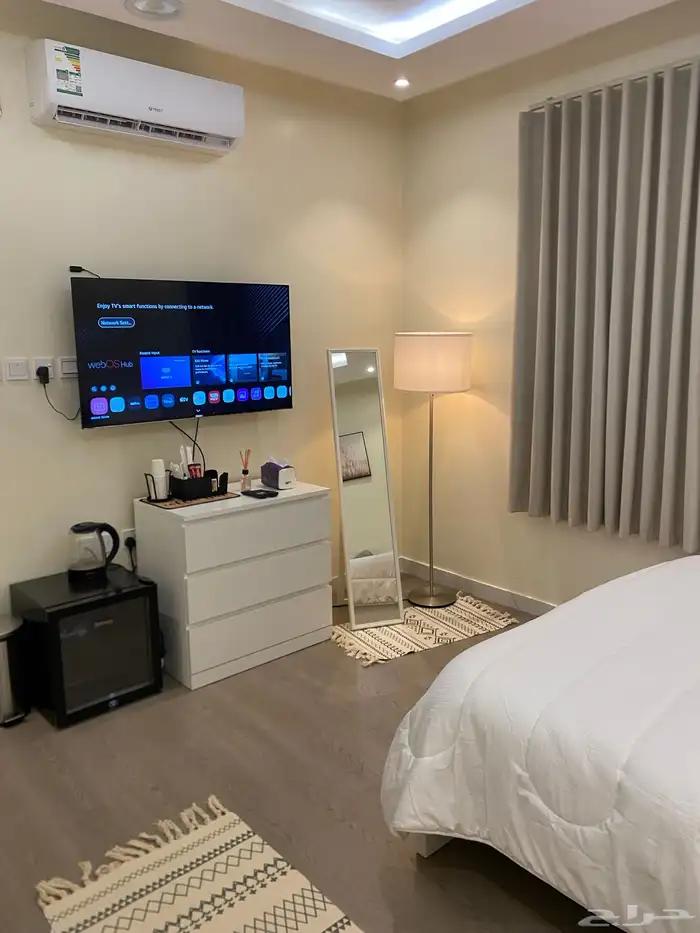 شقة فندقية مؤثثة للايجار - شهري - 1