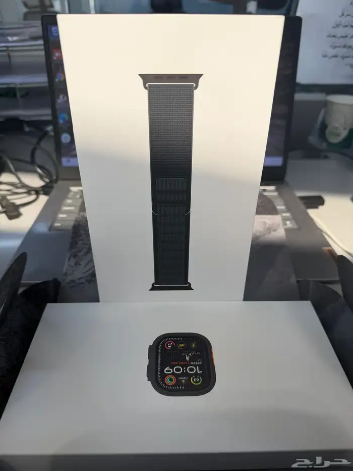 ساعة ابل الترا 2 الاصدار الأسود 2