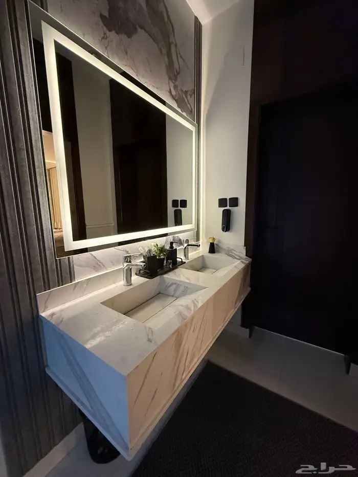 شقة غرفه وصاله جديده مودرن مؤثثه موقع مميز 7