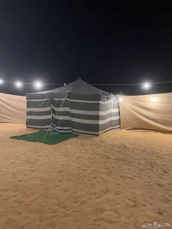 مخيم للإيجار اليومي والشهري على طريق الجراد 5