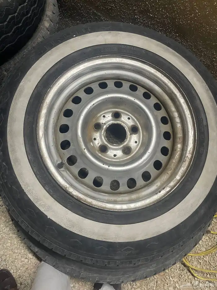 2جنوط مرسيدس مع كفرات 0