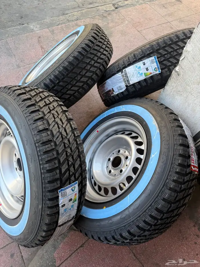 جنوط مرسديس دمعه مايل وكفرات مقطعه 8