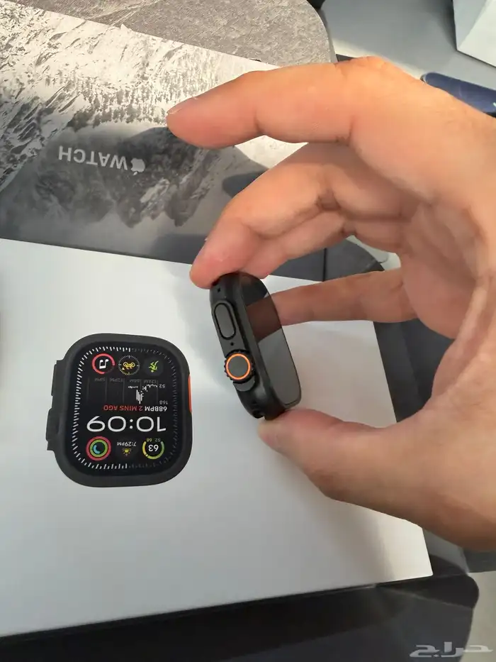 ساعة ابل الترا 2 الاصدار الأسود 5