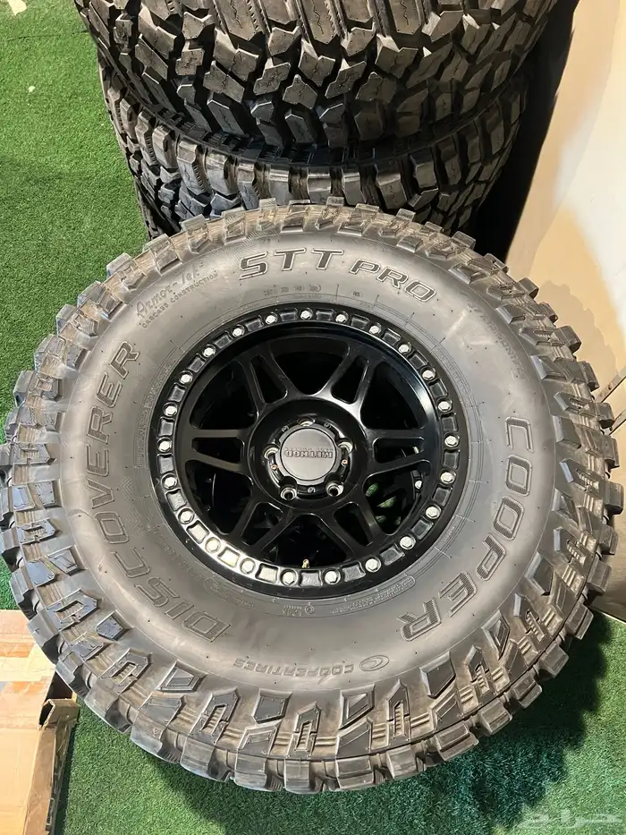 كفرات كوبر 37 12.5 وجنوط 17 ميثود رانجلر 0