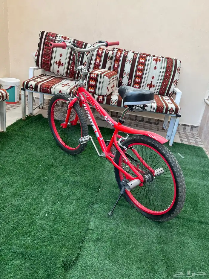 سيكل كوبرا مقاس 24 اللون الأحمر 0