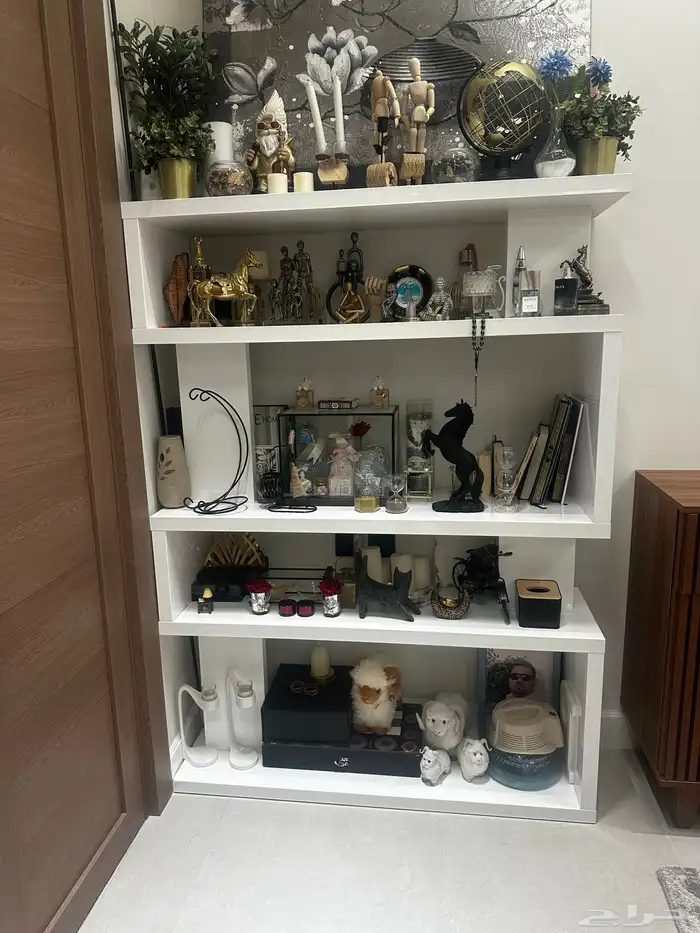 طاولة سفرة 6 كراسي مع سجادة و وحدة رفوف للبيع 6