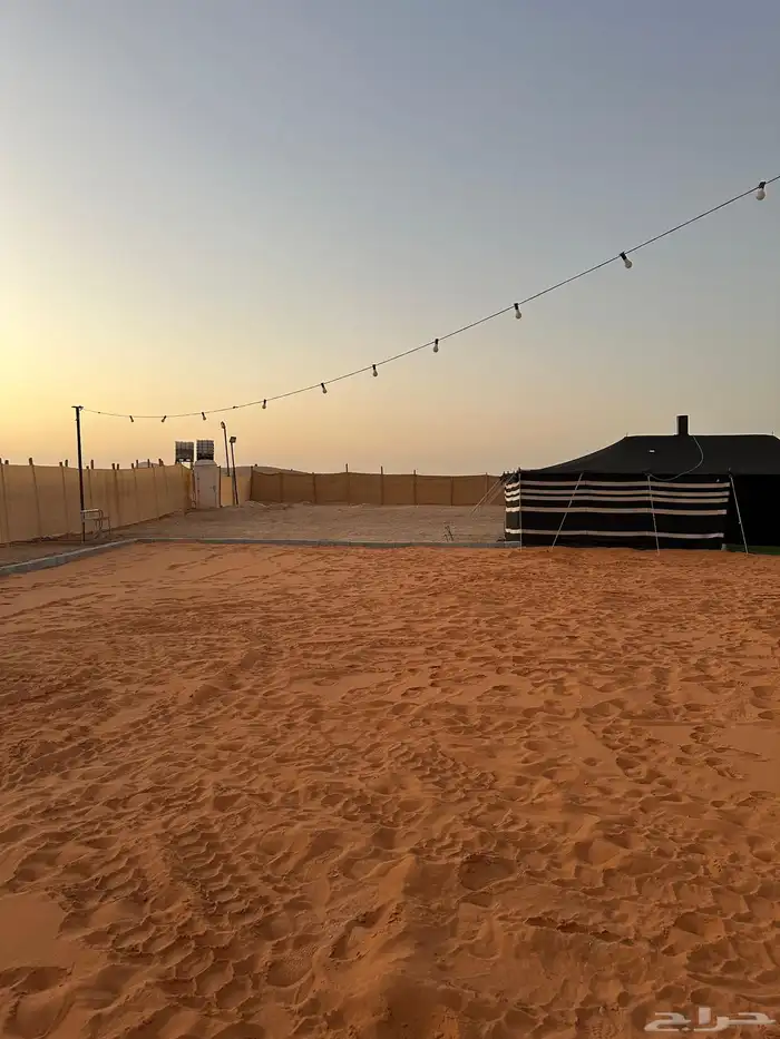 مخيم برد الشتاء قسم قسمين أمتداد طريق الملك فعد 9