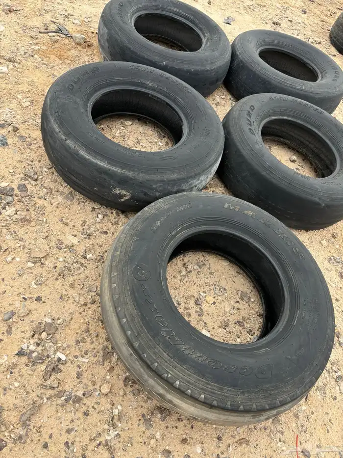 جنط اسبير حديد مقاس 16كفرات بالون وكفرات منوعه 7