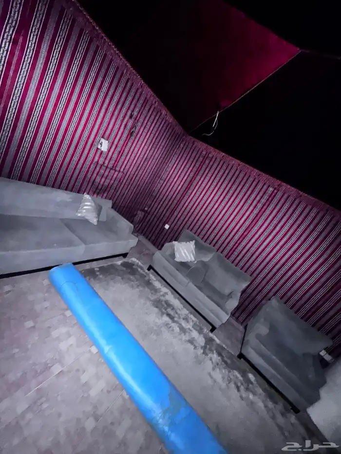 خيمة ثابتة للبيع بكامل تجهيزاتها 7