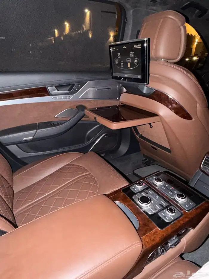 أودي A8L W12 موديل 2014 وكالة 12سلندر ممشى 88 15