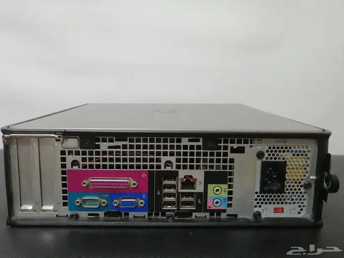 كمبيوتر مكتبي DELL و طابعة اتش بي ملونة 0