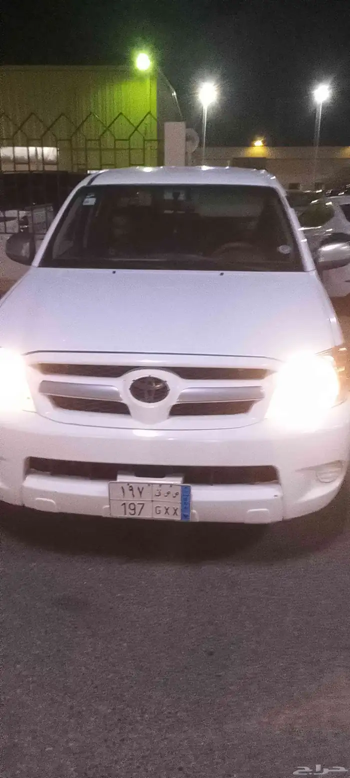 هايلوكس غمارتين للبيع موديل 2007 بودي بلد على الشرط مفحوصشبه 6