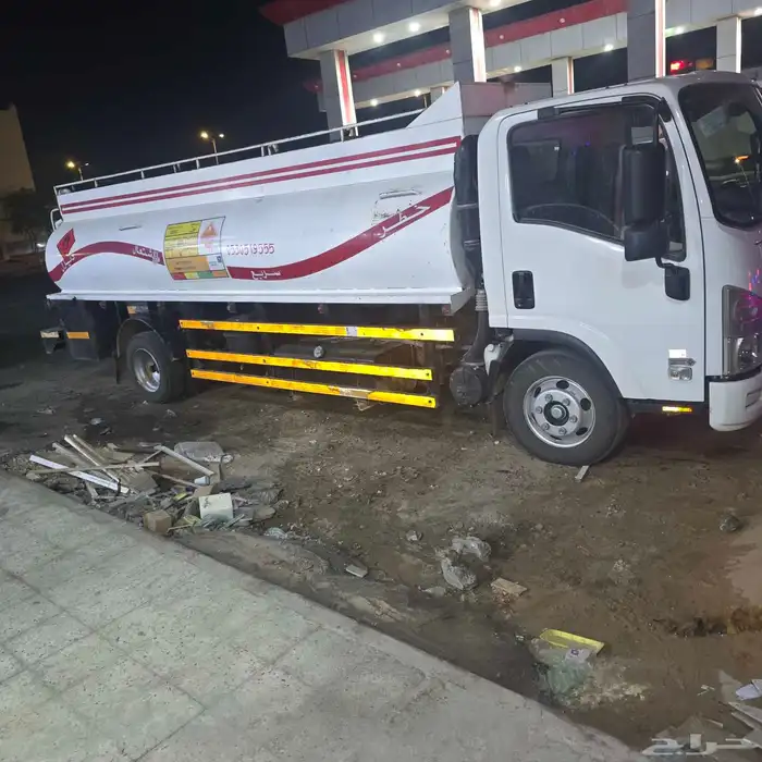 تأجير شاحنة صهريج وقود ديزل - سعة 10 الف لتر الخدمة متوفرة 1