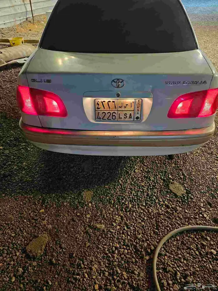 تويوتا كورلا 99 قير عادي مكينة الكبيرة 1800 10