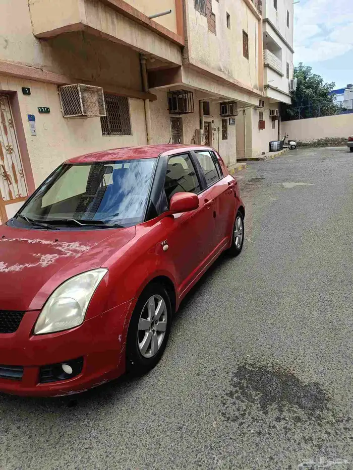 للبيع سياره سوزوكي سويفت يابانى 2008 اتوماتيك سعه المحرك 1.5 3