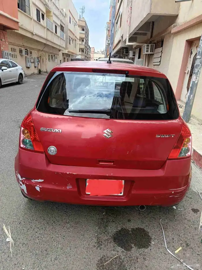 للبيع سياره سوزوكي سويفت يابانى 2008 اتوماتيك سعه المحرك 1.5 1