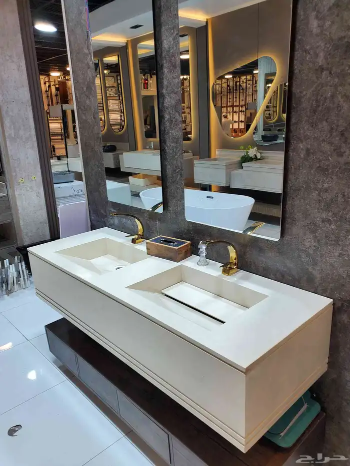 تفصيل مغاسل رخام وطاولات رخام حسب الطلب 6