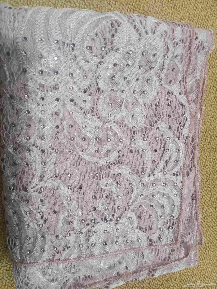 طرحات طويل ومربع ليزر وخيشة ودانتيل 3