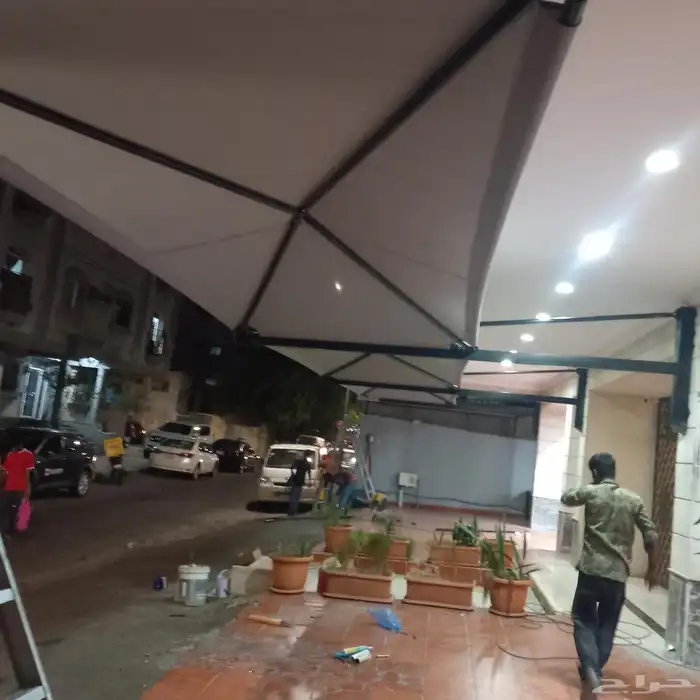 مضلاه ممرات اغطيه مظلات جده 6