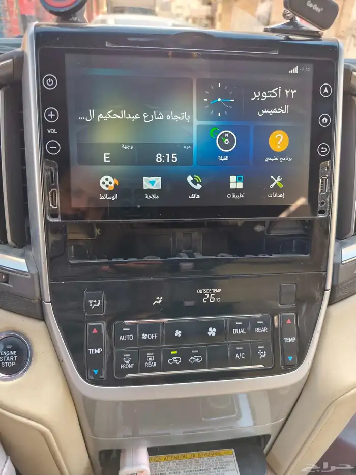 شاشه جيب تايوتا2019 2016 2021 1