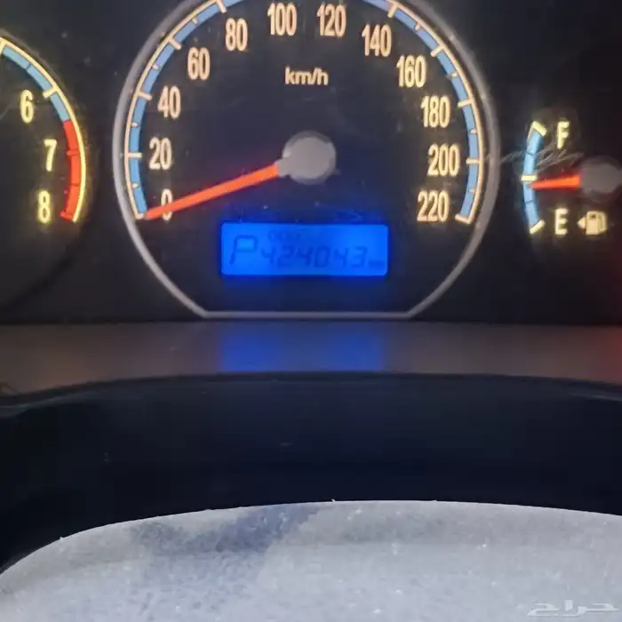 هيونداي سنتافي 2007 ستة سلندر نظافتها وسط 5