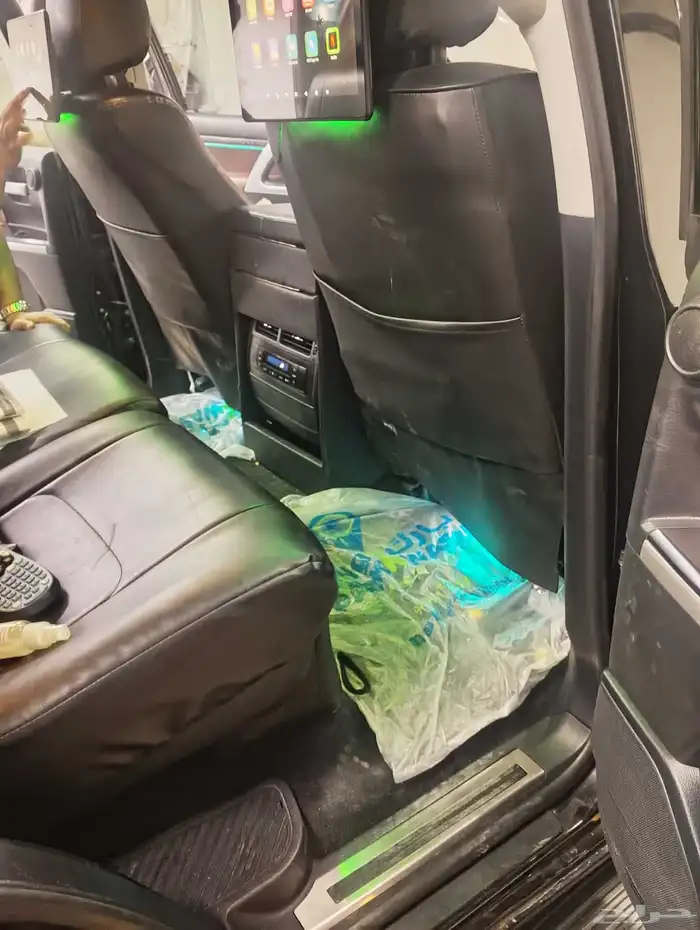 تركيب لد داخلي64 لون لند كروزر موديل 2021 8