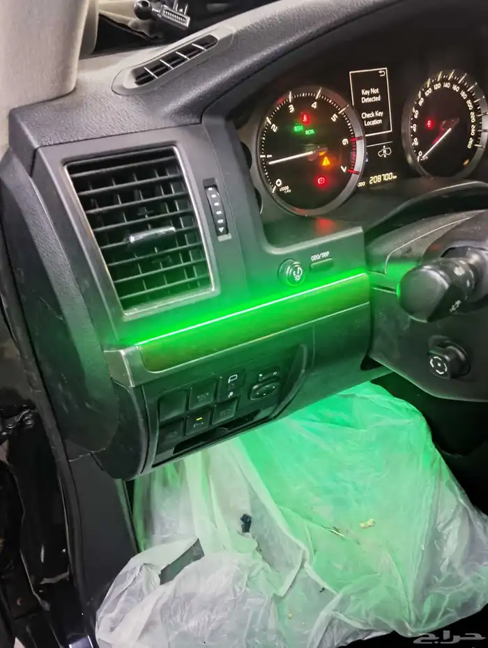 تركيب لد داخلي64 لون لند كروزر موديل 2021 0