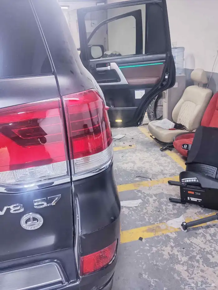 تركيب لد داخلي64 لون لند كروزر موديل 2021 4