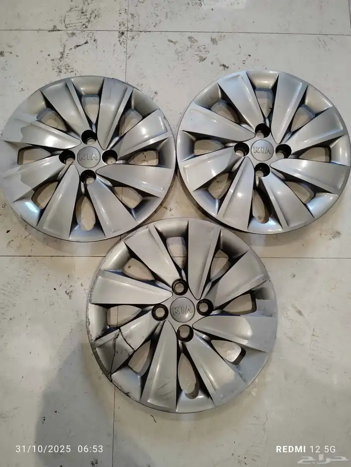 للبيع 3 طيس كيا ريو اصلى من موديل 2018 الى 2024 0