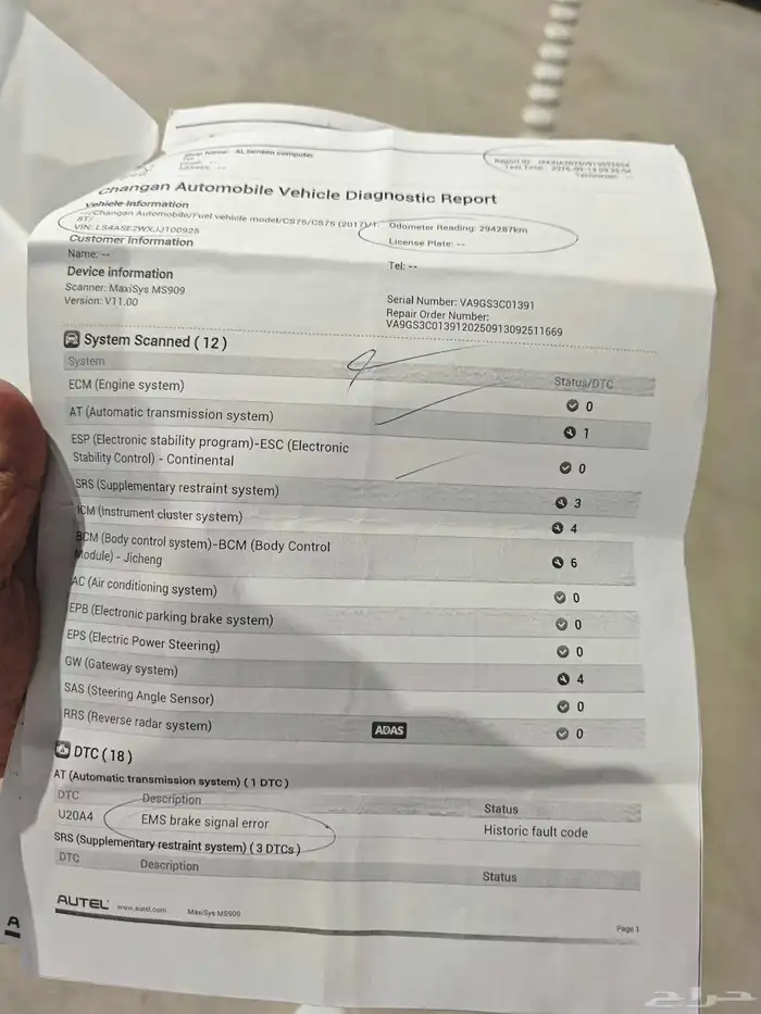 شانجان CS75 2018 20