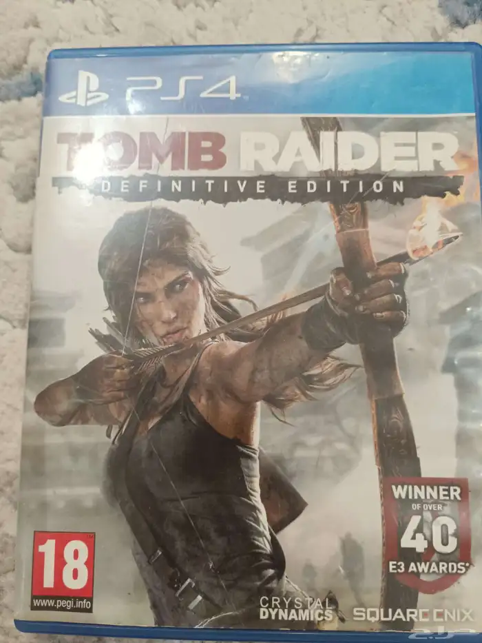 TOMB RAIDER شريط سوني 4 جديد 0