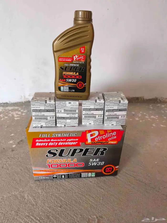 للبيع زيت وفلاتر 0