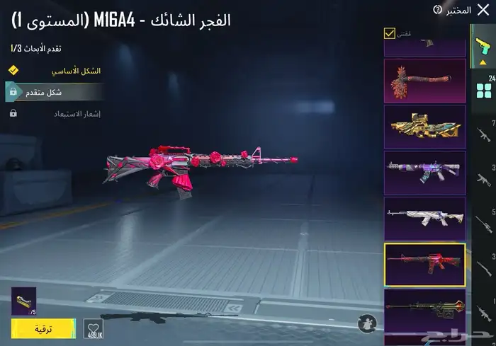 حساب ببجي 61