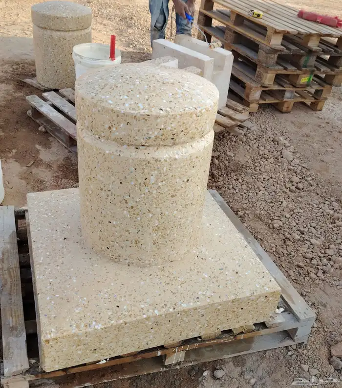 قواعد خرسانية-مصدات خرسانية-كراسي حدائق 12