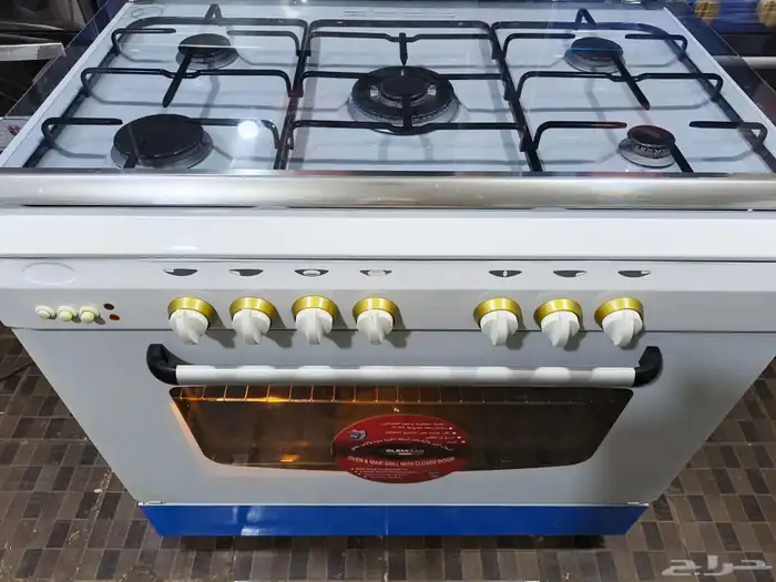 جليم غاز لون ابيض خمسه عيون ايطالي جليم غاز اصلي 0