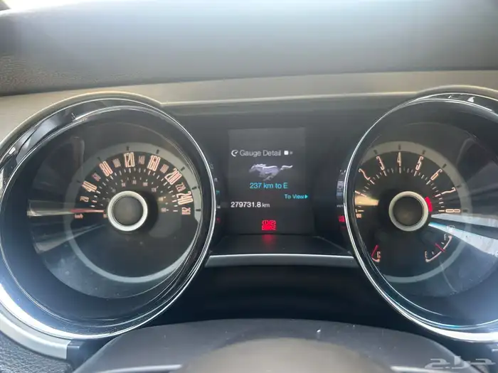 بسم الله سياره موستنج للبيع موديل 2013ماكينه 6سلندر 7