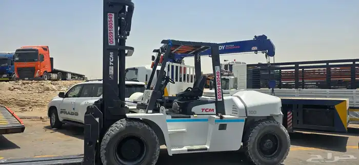 تأجير جميع انواع المعدات رافعات شوكيه وكرينات وسيزرات ومنلفت 6