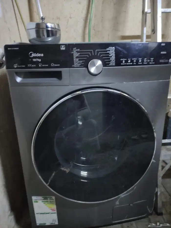 للبيع غسالة ميديا 10 كيلو midea 0