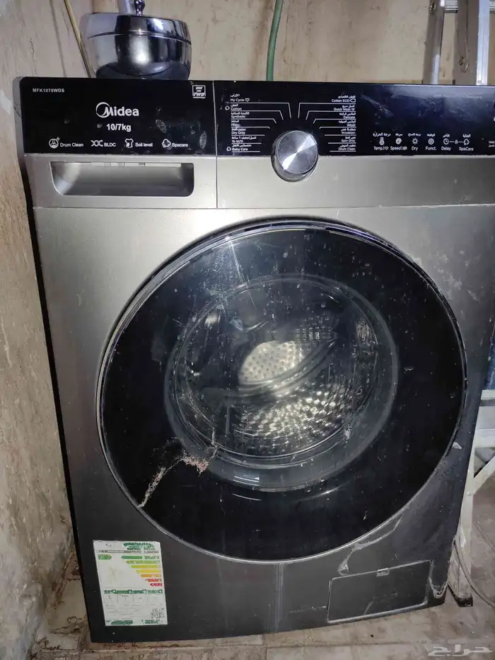 للبيع غسالة ميديا 10 كيلو midea 4