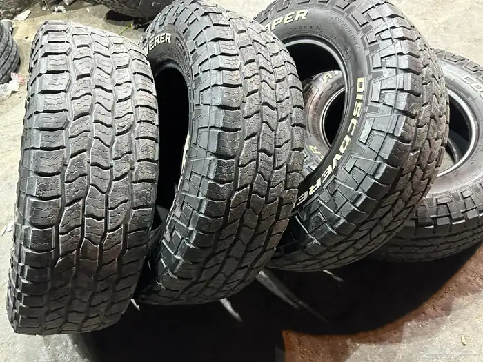 كفرات كوبر امريكي نص حجري مقاس 275 70 18 19