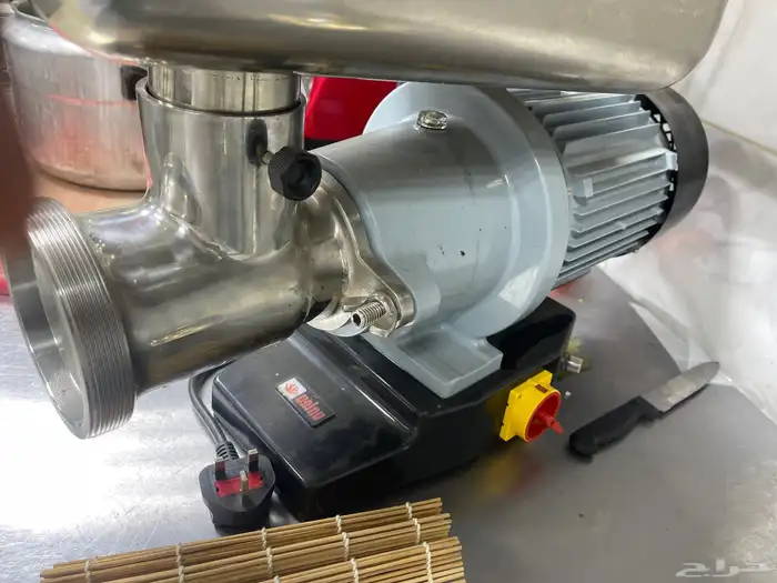 فرامة يونينو 1500 واط عمود أستيل لحم مشويات دقيق شبة جديد 1