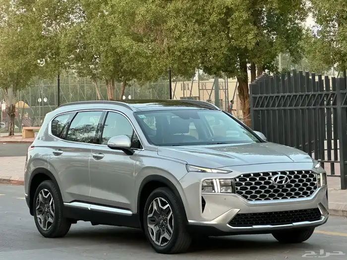 هونداي سنتافي موديل 2021 سعودي فل كامل اعلئ فئة 7 مقاعد 16