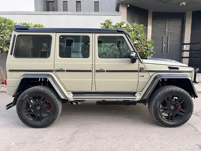 جيب مرسيدس 4x4 برابوس موديل 2016 أصلي وليس تعديل 4